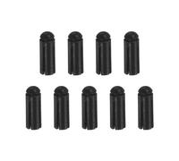 M METERXITY 6 Pack Dart Flight Protectors - Aluminum Dart Accessories, Apply to Darts Games/Party/Entertainment Black