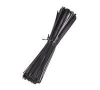 M METERXITY 750-Pack Metal Twist Ties, 20cm Metallic Twists Tie for Christmas/Party Decoration/Garden Plant/Gift Wrapping/Bread/Cake/Pops Candy Bags, Reusable Twisty-Ties [Black]