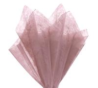 M METERXITY 76-Sheet Korean Cotton Wrapping Flower Paper, 11.8 Inch/ 30cm Waterproof Floral Wrapping Cotton Paper for Bouquets/Gift Packaging [Rose]