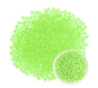 M METERXITY 850-Pack Glow in the Dark Rocks 0.51" Resin, Green