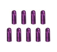 M METERXITY 9 Pack Dart Flight Protectors - Aluminum Dart Accessories, Apply to Darts Games/Party/Entertainment Purple