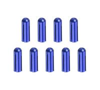 M METERXITY 9 Pack Dart Flight Protectors - Aluminum Dart Accessories, Apply to Darts Games/Party/Entertainment Blue