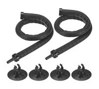 M METERXITY Air Stone for Aquarium Fish Tank, 11.81 Inch Rubber Pipe Bubble Diffuser with Suction Cup for Hydroponics/Aquaculture, Oxygen Diffuser Bar Bubble Wall Decorations