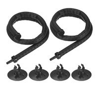 M METERXITY Air Stone for Aquarium Fish Tank, 17.71 Inch Rubber Pipe Bubble Diffuser with Suction Cup for Hydroponics/Aquaculture, Oxygen Diffuser Bar Bubble Wall Decorations