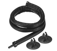 M METERXITY Air Stone for Aquarium Fish Tank, 23.6 Inch Rubber Pipe Bubble Diffuser with Suction Cup for Hydroponics/Aquaculture, Oxygen Diffuser Bar Bubble Wall Decorations