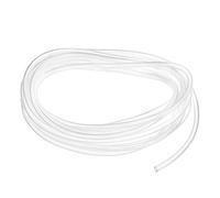 M METERXITY Clear PVC Tube, 4/25" OD x 1/10" ID 10FT Flexible Lightweight Plastic Vinyl Tubing Low Pressure Transparent Hose for Garden Irrigation/Water Gas Oil Transport