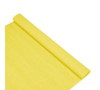 M METERXITY Crepe Paper, 8.2ft x 20 Inch /250 x 50cm Soft Wide Crepe Paper Streamer Sheet, Decorative Craft Streamer for DIY Craft/Flower Making/Decoration [Lemon Yellow]