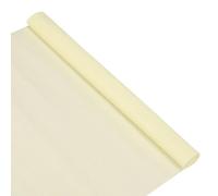 M METERXITY Crepe Paper 8.2ft x 20in/250 x 50cm Cream White
