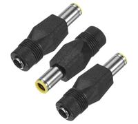 M METERXITY DC Connectors Adapter, Copper Barrel Connector Yellow | DC 8mm Male to 5.5mm Female, for Portable Power Station, Solar Cables, Laptops, Solar Panel