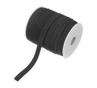M METERXITY Double Fold Bias Tape 1/2 Inch 55 Yards Cotton Bias Binding Tape Bulk Double Fold Bias Tape for Sewing/Seaming Hemming/Binding//Quilting/DIY Craft [Black]