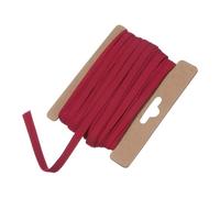 M METERXITY Double Fold Bias Tape 1/4 Inch 12 Yards Cotton Bias Binding Tape Bulk Double Fold Bias Tape for Sewing/Seaming Hemming/Binding//Quilting/DIY Craft [Red]