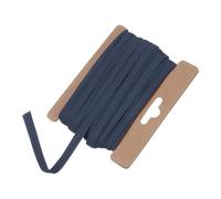 M METERXITY Double Fold Bias Tape 1/4 Inch 12 Yards Cotton Bias Binding Tape Bulk Double Fold Bias Tape for Sewing/Seaming Hemming/Binding//Quilting/DIY Craft [Navy Blue]