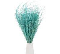 M METERXITY Dried Flowers Bouquet 17" Dry Limonium Flower Bundle for Home Decor/Flower Arrangement Caspia Dried Baby's Breath Flowers Bundle Natural Table Vase Decoration [Blue, 120g]