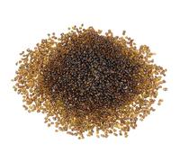 M METERXITY Fire Glass Stones 3-6mm, 550g/1.21-Pound, Brown