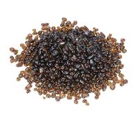 M METERXITY Fire Glass Stones 6-9mm, 550g/1.21-Pound, Brown