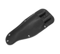 M METERXITY Garden Pruner Sheath, Portable PU Leather Pruning Shears Sheath Pliers Holder for Belt, Garden Scissors Leather Case for Hand Pruner/Garden Shears/Clippers [Black]