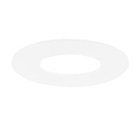 M METERXITY Goof Rings for 4in Recessed Lights, 3.8"ID 5.2"OD Durable 1Pack | Plastic Trim Ring Flush Mount White Can Light Trim Ring Cover for Ceiling Can Downlights