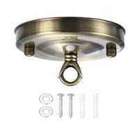 M METERXITY Light Canopy Kit 4.3in Ceiling Light Cover Plate Bronze Tone