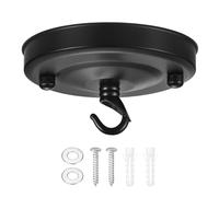 M METERXITY Light Canopy Kit 4.3in Replacement Cover Plate, Black