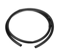 M METERXITY Lubricating Oil Hoses, 14mm ID x 18mm OD 6.56FT Rubber Tubing Hose Pipe for Irrigation/Small Equipment/Outdoor/Garden Water Tubing [Black]