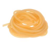 M METERXITY Natural Latex Rubber Tubing, 3/32" [2mm] ID x 5/32" [4mm] OD 16ft Length Latex Hose Tube for Home/Laboratory/Sporting, Highly Elastic Band Tubes [Yellow]