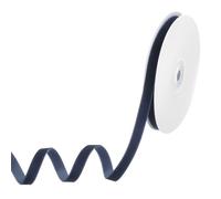 M METERXITY Navy Blue Velvet Ribbon, 10 Yards 3/8" Wide Nylon Single Face Thin Velvet Ribbon for Gift Wrapping Wedding Bouquet Hair Bows Wreath Decoration DIY Crafts Fabric Ribbons