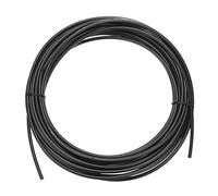 M METERXITY Nylon Line Hose Tube, 0.1"(2.5mm) ID x 0.16"(4mm) OD PA6 Pneumatic Air Line Tubing for Fluid Transfer/Trailer Air Brake System, Polyamide Water Fuel Pipe [10M/33FT, Black]