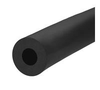 M METERXITY Pipe Insulation Foam Tube, 1-11/16"(43mm) ID x 1.18"(30mm) Thick x 6.6Ft Pipe Cover Wrap Roll, Hollow Pipe Cover for AC Unit/Guitar Stands/Exercise Machine Handle/Roof Rack [Black]