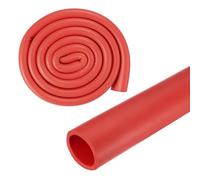 M METERXITY Pipe Insulation Foam Tube, 22mm 7/8" ID 32mm OD 3.3Ft 1m Length, Soft Flexible Foam Tubing Pipe Insulation for Handle Grip Support/Guitar Stand/Roof Racks [Red]