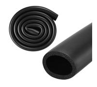 M METERXITY Pipe Insulation Foam Tube,36mm ID 48mm 2" OD 3.3Ft 1m Black | Soft Flexible Foam Tubing Pipe Foam Insulation for Handle Grip Support/Guitar Stand/Roof Racks
