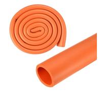 M METERXITY Pipe Insulation Foam Tube, 36mm ID 48mm OD 3.3Ft 1m Length, Soft Flexible Foam Tubing Pipe Insulation for Handle Grip Support/Guitar Stand/Roof Racks [Orange]