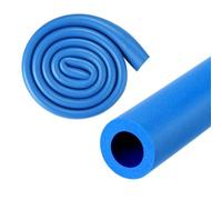 M METERXITY Pipe Insulation Tube, 22mm 7/8" ID 32mm OD 3.3Ft 1m Length, Soft Flexible Foam Tubing for Handle Grip Support/Guitar Stand/Roof Racks [Blue]