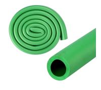 M METERXITY Pipe Insulation Tube, 22mm 7/8" ID 32mm OD 3.3Ft 1m Length, Soft Flexible Tubing for Handle Grip Support/Guitar Stand/Roof Racks [Green]