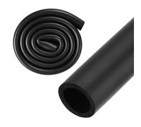 M METERXITY Pipe Insulation Tube, 28mm 1-1/8" ID 38mm OD 3.3Ft 1m Length, Soft Flexible Foam Tubing for Handle Grip Support/Guitar Stand/Roof Racks [Black]