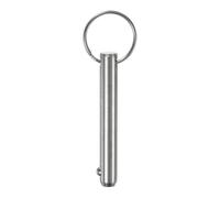 M METERXITY Quick Release Pins, 3/8" [10mm] Diameter, 2.36" [60mm] Usage Length Bimini Top Pin for Shipbuilding/Boat/Trailer, 2.95" [75mm] Total Length 304 Stainless Steel Hardware Pins