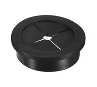 M METERXITY Rubber Grommets for Wiring 40mm Desk Grommet Double-Sided Flexible Cable Cord Grommet Desk Hole Cover for Cables/Wires Through Protection Cable Grommet [Black]