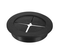 M METERXITY Rubber Grommets for Wiring 50mm Desk Grommet Double-Sided Flexible Cable Cord Grommet Desk Hole Cover for Cables/Wires Through Protection Cable Grommet [Black]