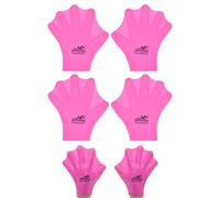 M METERXITY Silicone Swimming Gloves Webbed Swim Gloves Finger Frog Type Swim Training Glove Water Resistance for Swimming/Diving/Water Aerobics