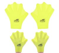 M METERXITY Silicone Swimming Gloves Webbed Swim Gloves Finger Frog Type Swim Training Gloves Water Resistance for Swimming/Diving/Water Aerobics