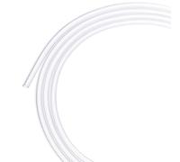 M METERXITY Silicone Tubing, 1/16"(1.5mm) ID x 1/8"(3mm) OD Flexible Silicone Rubber Tube, 10 M High Temp Water Air Hose Pipe for Pump/Liquid Transfer/Brewing/Aquaponics [Clear]