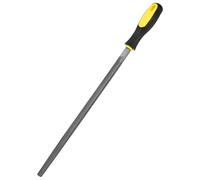 M METERXITY Square Metal File 12 Inch, High Carbon Steel File Diamond File Hand File W PVC Grip Handle for Wood/Metal/Ceramic/Glass/Stone/Jewelry/Tile/Model/DIY/Sharpening File