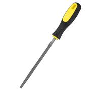 M METERXITY Square Metal File 6 Inch, High Carbon Steel File Diamond File Hand File W PVC Grip Handle for Wood/Metal/Ceramic/Glass/Stone/Jewelry/Tile/Model/DIY/Sharpening File