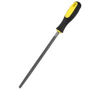 M METERXITY Square Metal File 8 Inch, High Carbon Steel File Diamond File Hand File W PVC Grip Handle for Wood/Metal/Ceramic/Glass/Stone/Jewelry/Tile/Model/DIY/Sharpening File