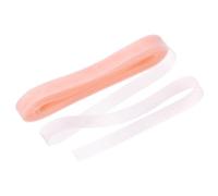M METERXITY Stiff Horsehair Braid 1 Inch Wide 25 Yards Soft Polyester Horsehair Braid Roll for Wedding Dress/Dance Formal Dress Accessories/Skirt Boning Sewing Shaping [Snow Teeth]