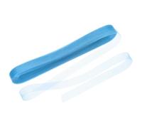 M METERXITY Stiff Horsehair Braid 1 Inch Wide 25 Yards Soft Polyester Horsehair Braid Roll for Wedding Dress/Dance Formal Dress Accessories/Skirt Boning Sewing Shaping [Lake Blue]