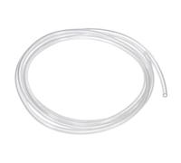 M METERXITY Tubing Carburetor Fuel Vent Line, 2.5mm(0.1") ID 5mm(0.2") OD 1.5m(5') Long Polyurethane Gas Oil Tube for ATV/Go Kart/Dirt Bike, Universal Petrol Pipe Replacement [Clear]