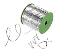 M METERXITY Twist Ties 500 Yards Metal for Party Decoration, Silver