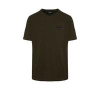 (M, Military Green) DSquared2 Unisex Adult Rubberised Logo Cotton Regular T-Shirt