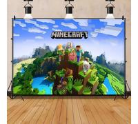M-Minecraft Photo Background For Photophones For Photos Art Paper Photography Background Backdrops Christmas 120x90 cm z4