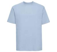 (M, Mineral Blue) Russell Mens Ringspun Cotton Classic T-Shirt